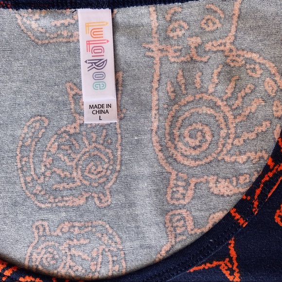 Lularoe Classic T Cats Meow Kitty NEW L - Picture 4 of 7